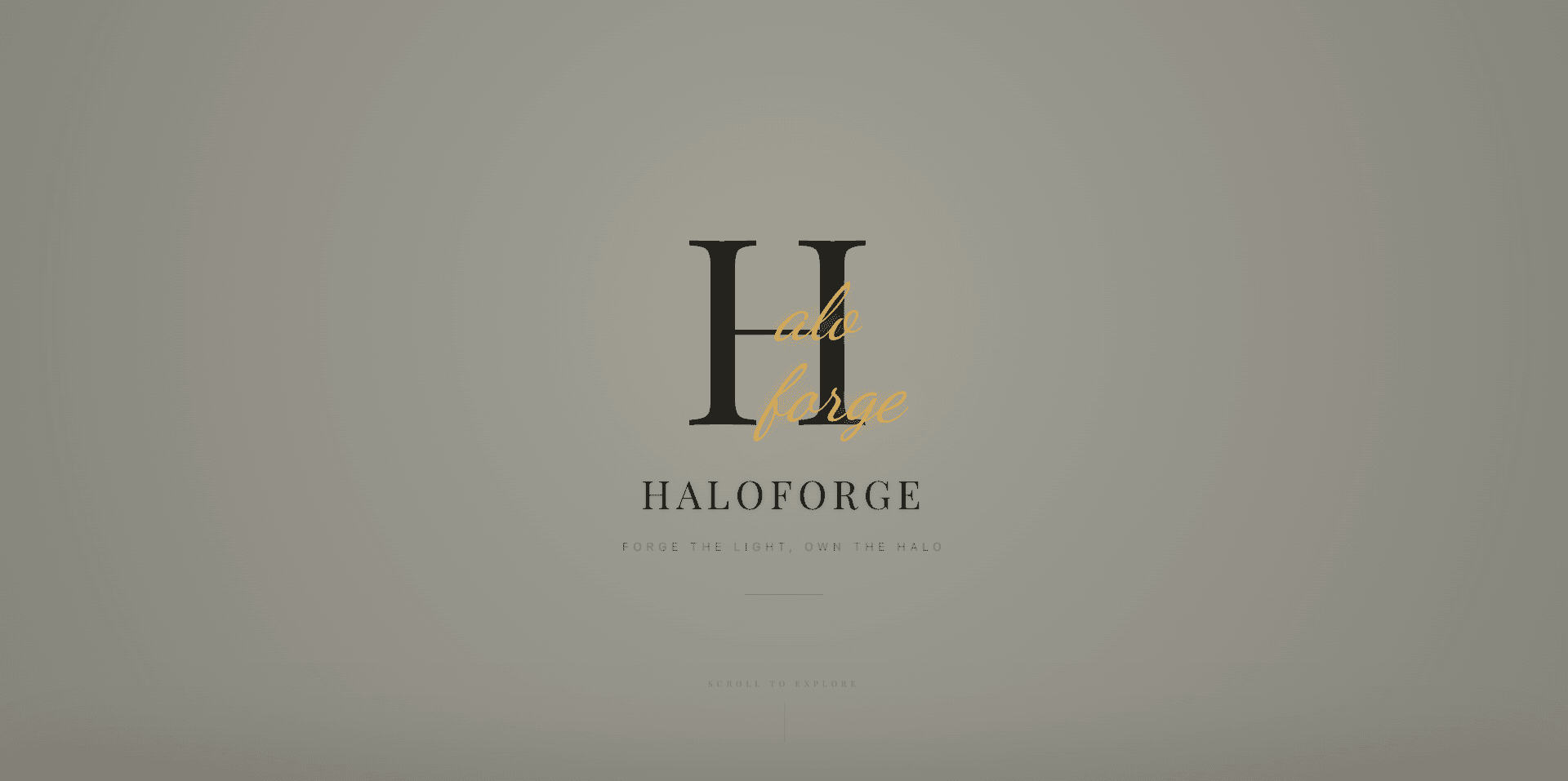 HALOFORGE 공식 웹사이트